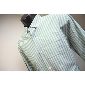 Penguin MunsingWear Dress Shirt Heritage Slim Fit Plaid Mens Sz Large